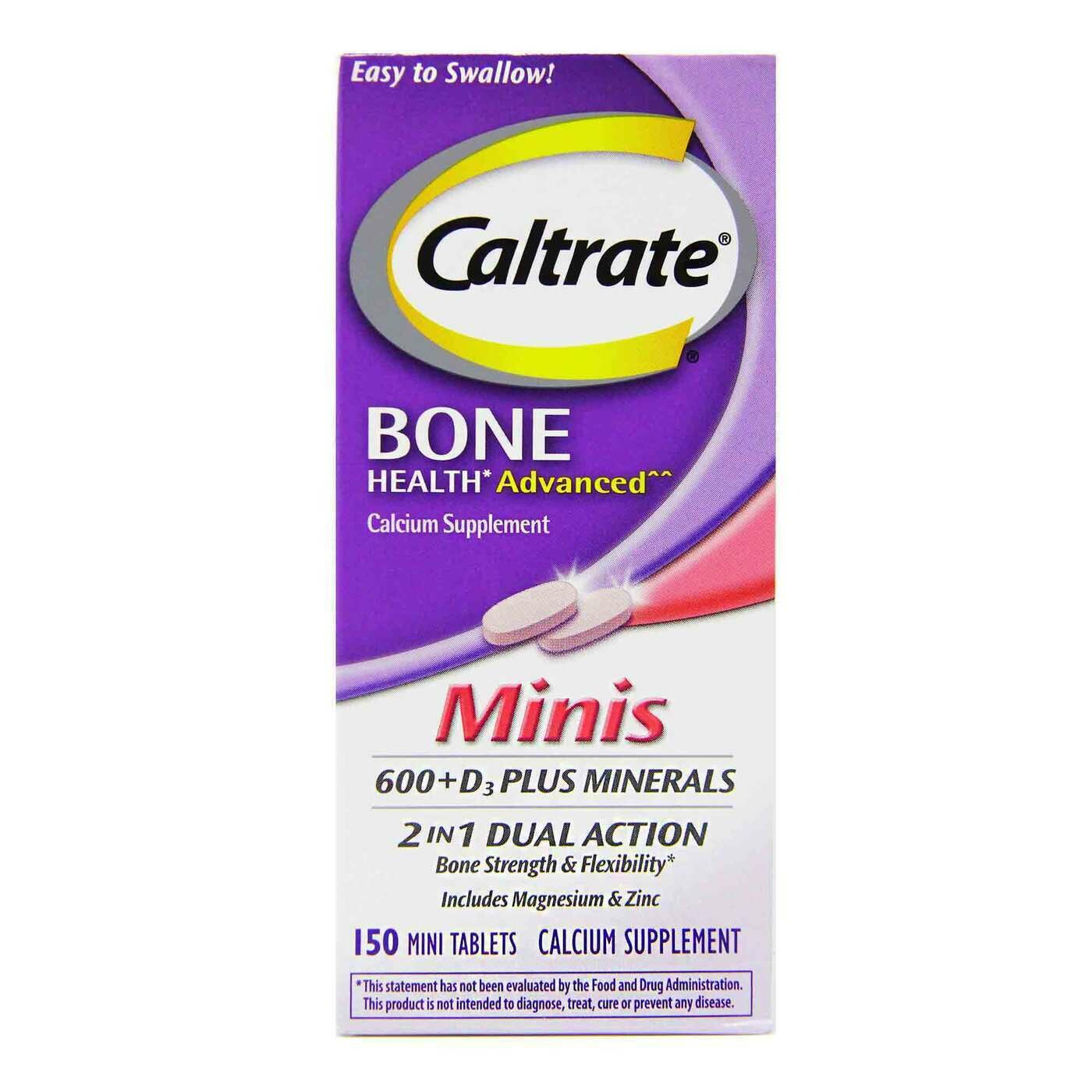 Caltrate 600 +D3 Plus Minerals Minis