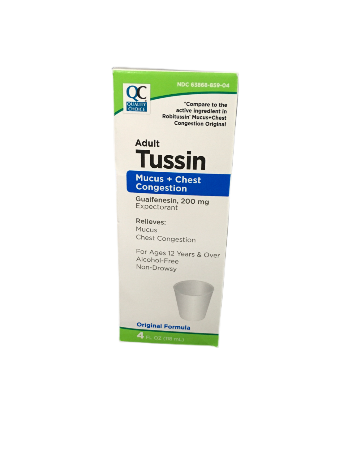 QC Tussin Mucus+Chest Congestion