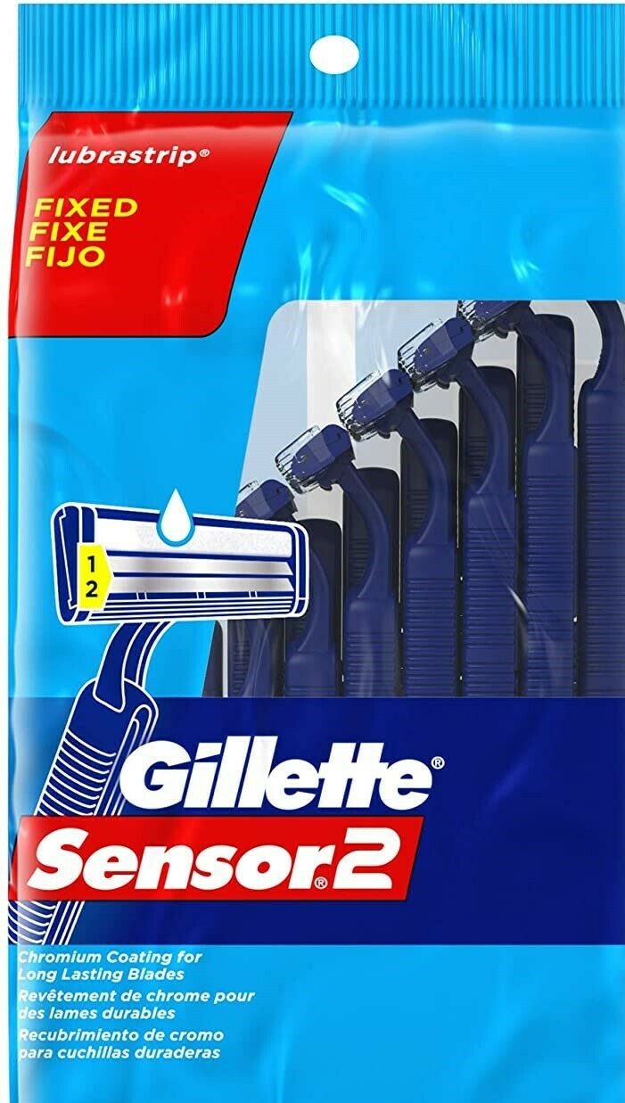 Navajas Gillette Sensor 2 Fixed Lubrastrip