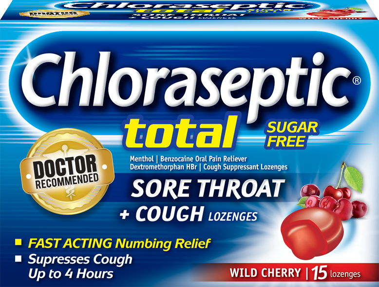Chloraseptic Total Sugar Free