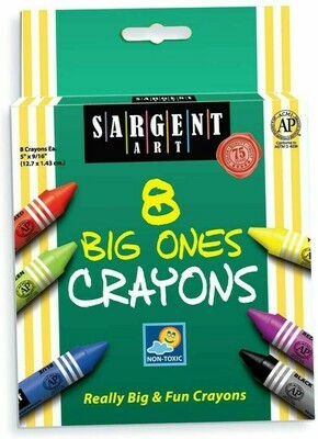 Crayolas Big Ones Sargent Art