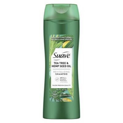 Suave Shampoo Tea Tree &amp; Hemp Seed Oil