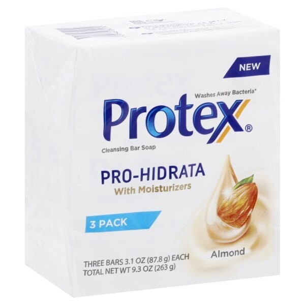 Jabón Protex Pro Hidrata paquete 3 barras