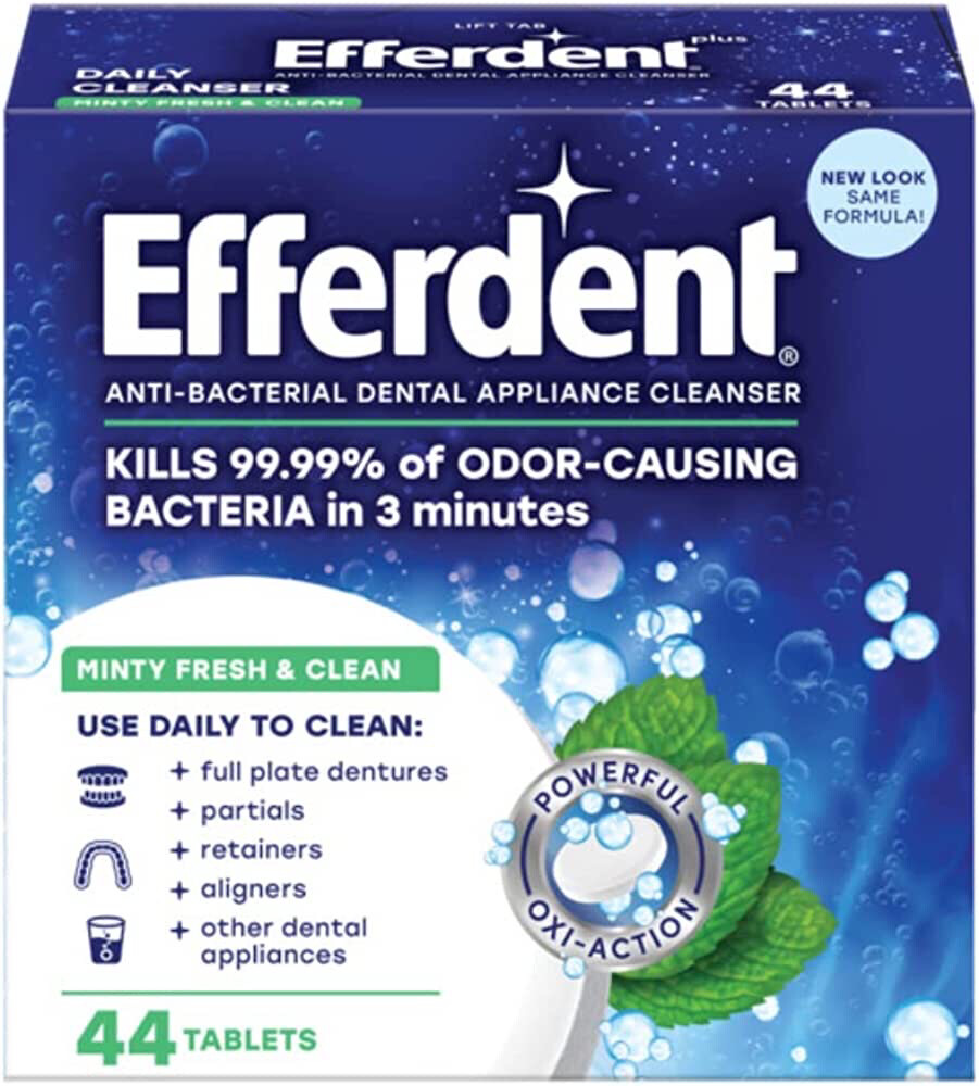 Efferdent Limpiador Dentadura Minty Fresh & Clean