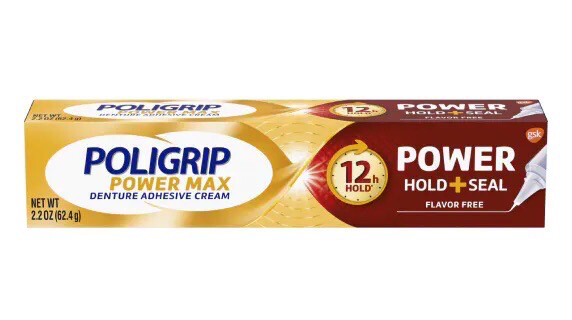 Poligrip Denture Adhesive Cream PowerMax