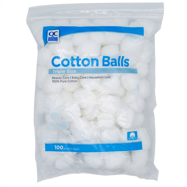 Cotton Balls Triple Size QC 100