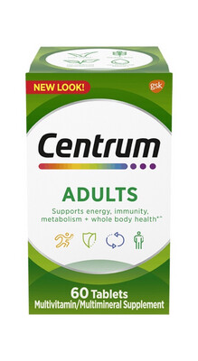 Centrum Adults Multivitamin 60 Tabletas