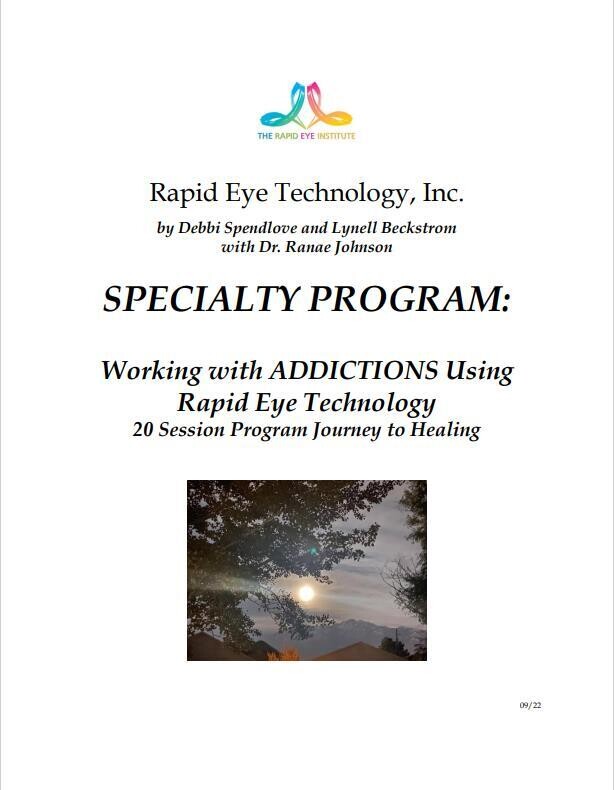 Specialty Program - Working with Addictions - Manual
