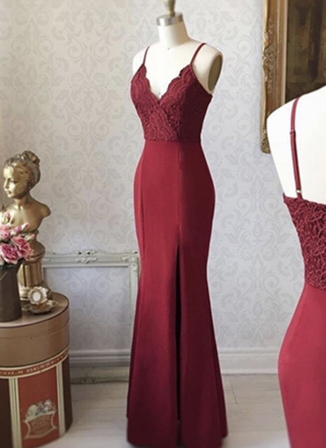 Robe de soirée Bordeaux