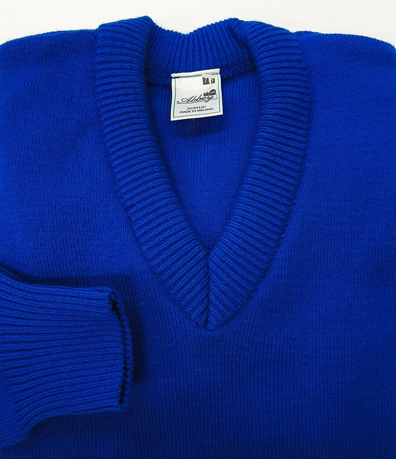 Plain V-Neck School Jumper