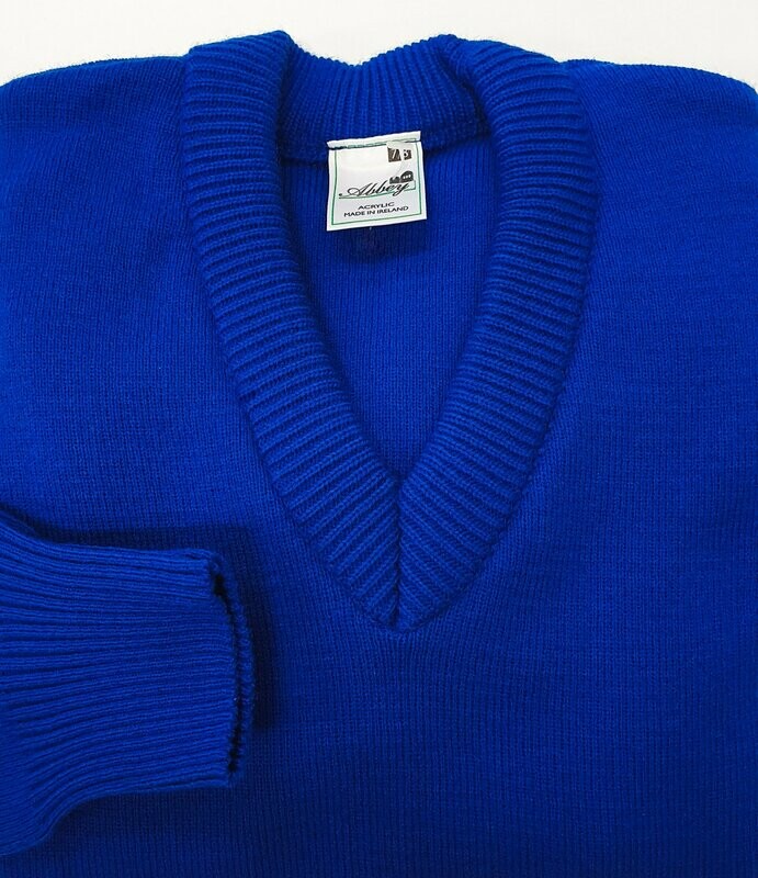 Plain V-Neck School Jumper