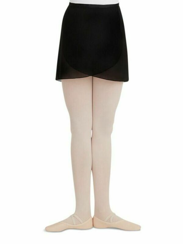 Capezio Short Georgette Wrap Skirt