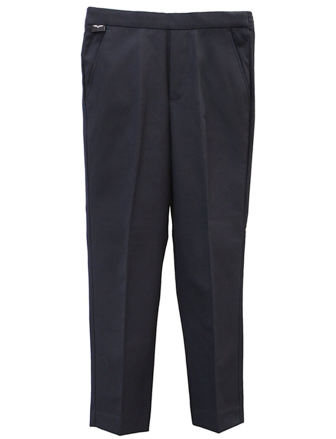 Hunter Boys Mock Fly School Trousers - Navy