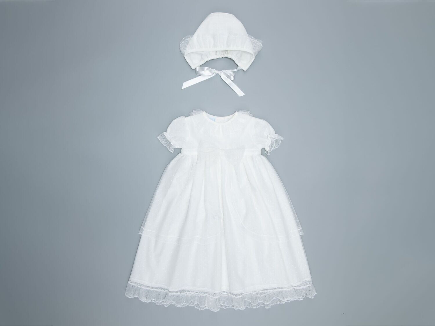 Granlei Antonia Gown & Bonnet