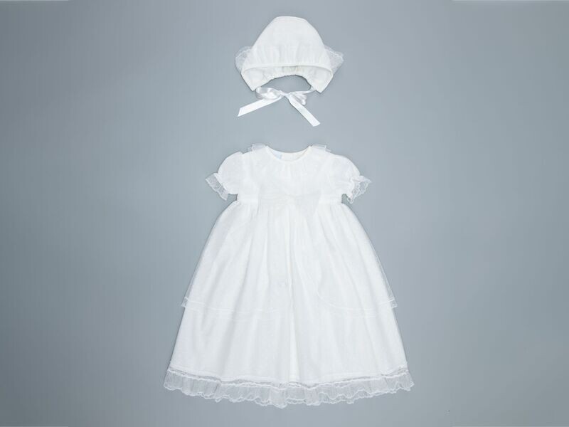 Granlei Antonia Gown & Bonnet