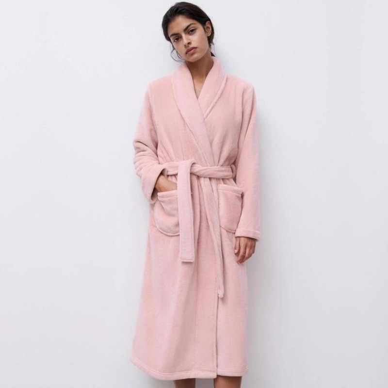 Femilet by Chantelle Teddy Bathrobe Size L