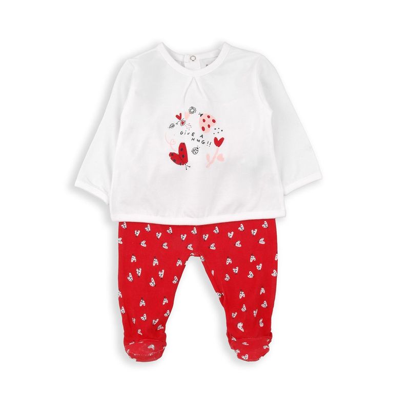 Babybol 2 Piece Ladybug Hugs Set