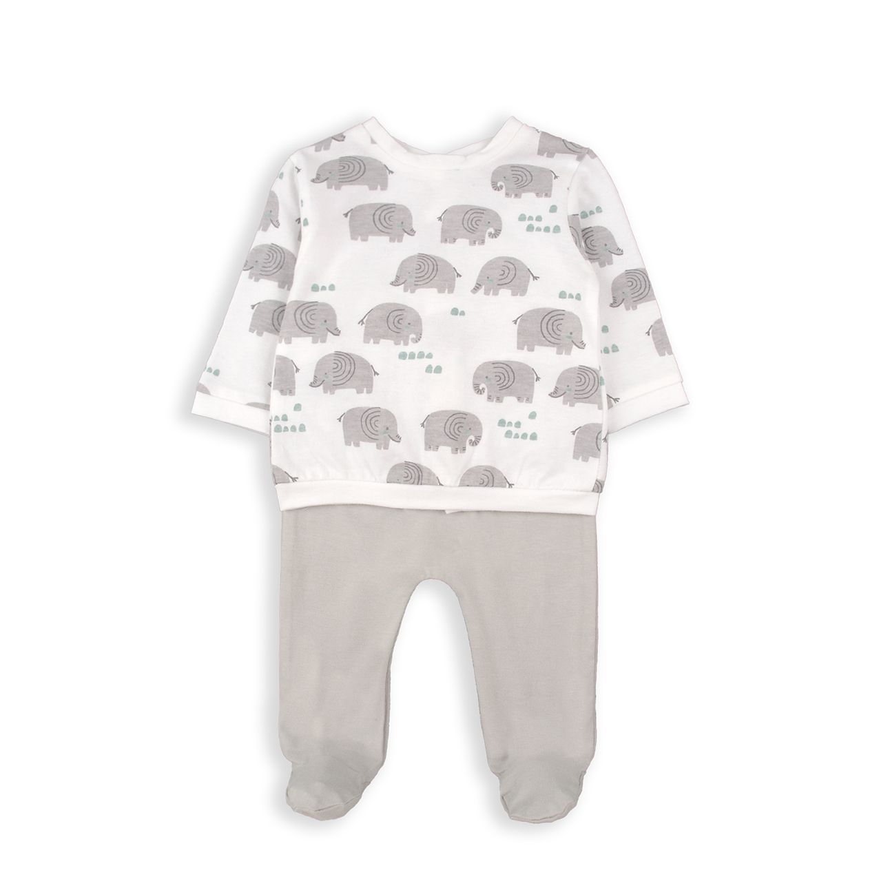 Babybol 2 Piece Organic Cotton Elephant Set