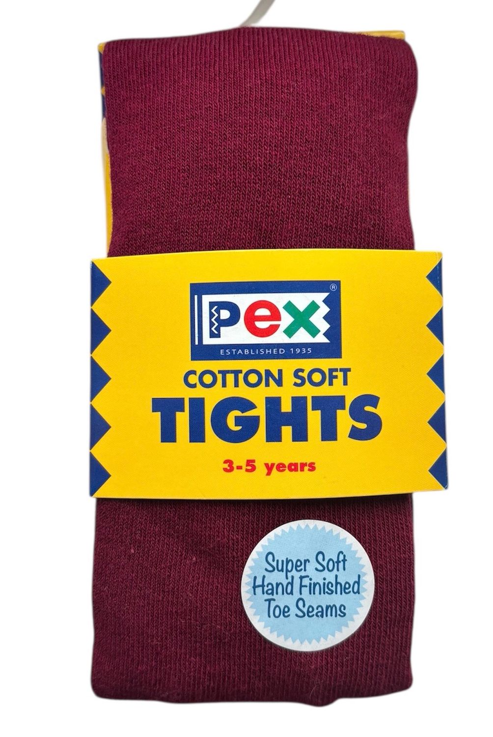 Pex Cotton Soft Tights - Wine