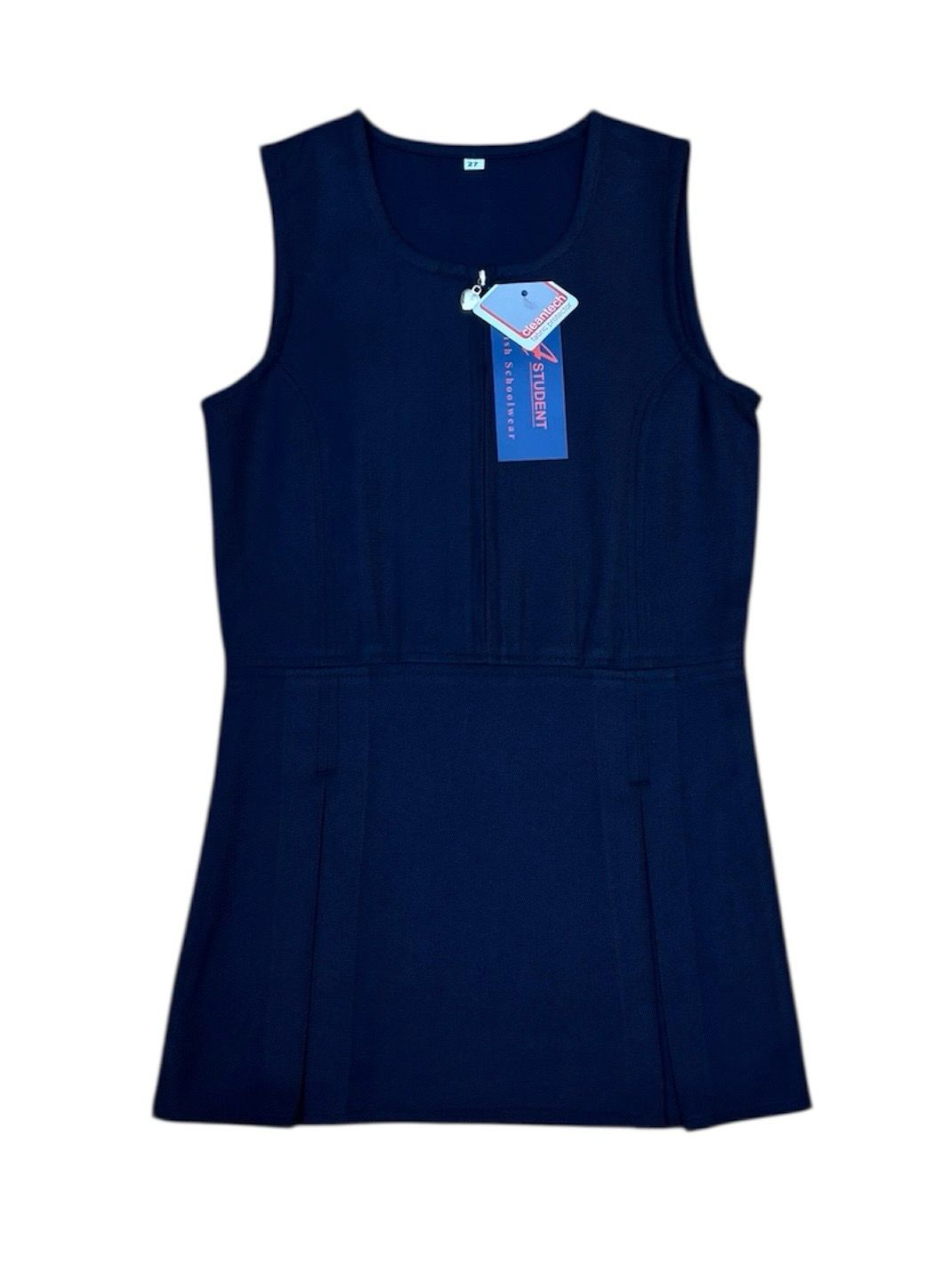 AStudent Front Zip School Pinafore AStudent Front Zip School Pinafore