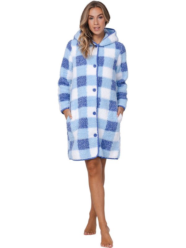 Rebelle Check Bathrobe