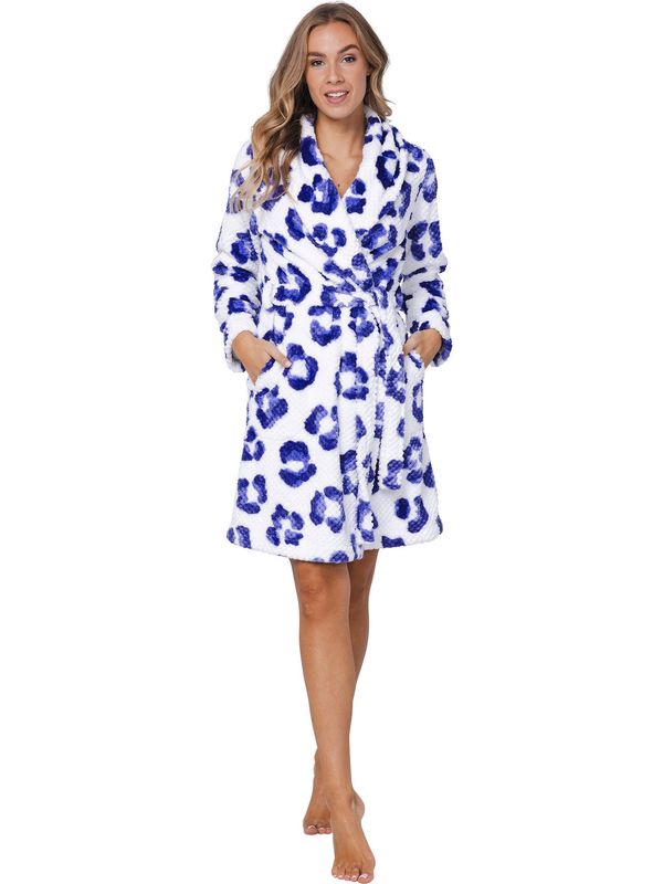 Rebelle Leopard Bathrobe
