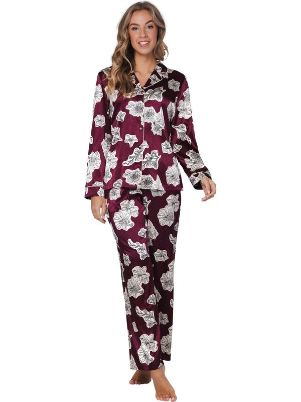 Pastunette Premium Floral Button Pyjamas
