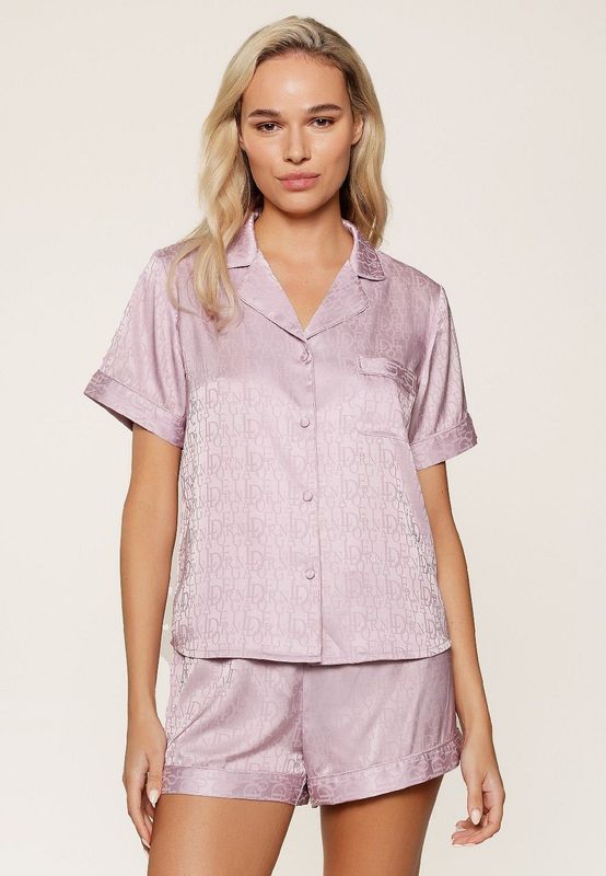 Lingadore Satin Logo Shorty Pyjamas