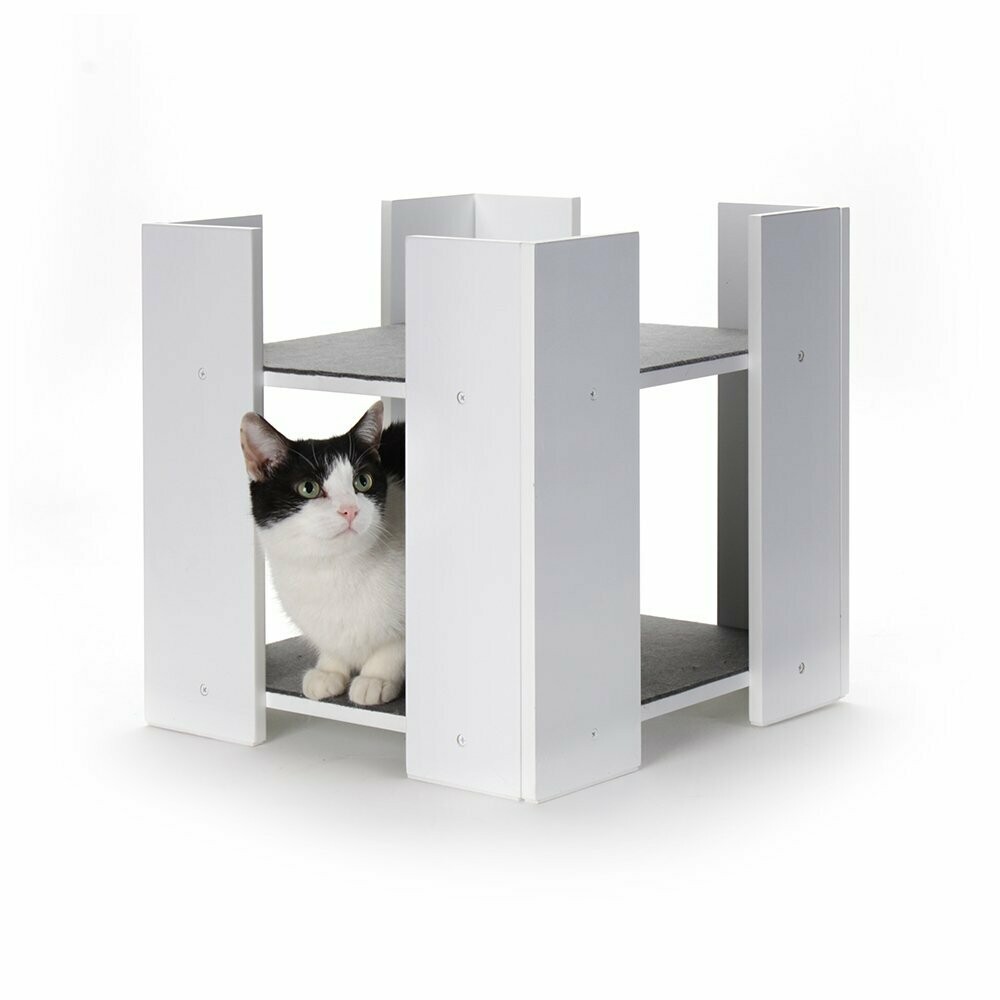 Hauspanther Cubitat Multi-level Cat Bed & Hideaway