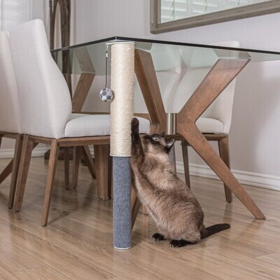 Hauspanther Scratch Pole Adjustable Under-table Cat Scratcher