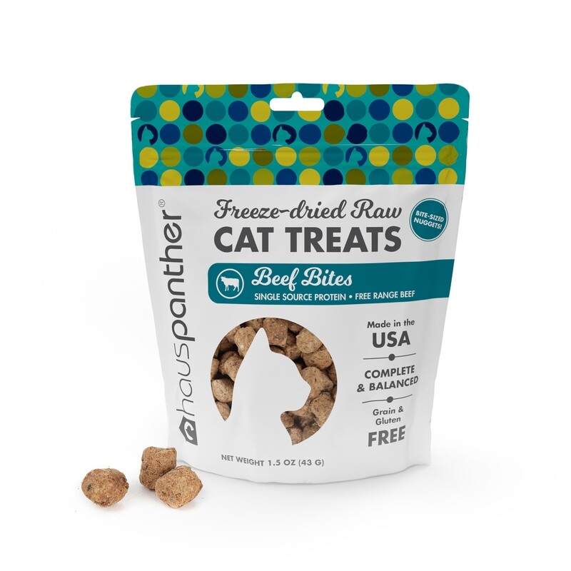 Hauspanther Freeze-dried Raw Complete & Balanced Nugget Cat Treats