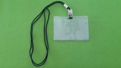 Badges C/Cordon pince rivet