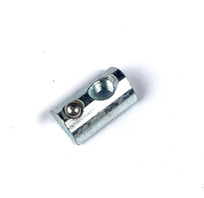 10x T-Nuts M6 - with spring ball