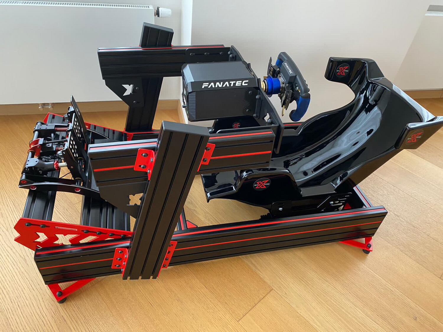 SimXPro® Fanatec DD Side-to-front mount 410-420 mm