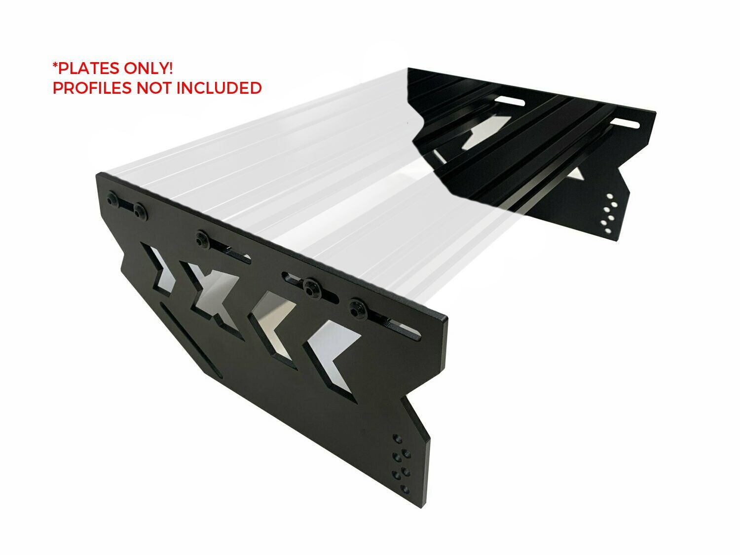 *Plates Only* SimXPro® Extended profile pedal deck