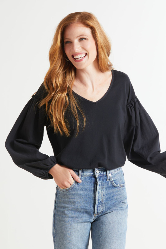 Poplin Sleeve Shirt