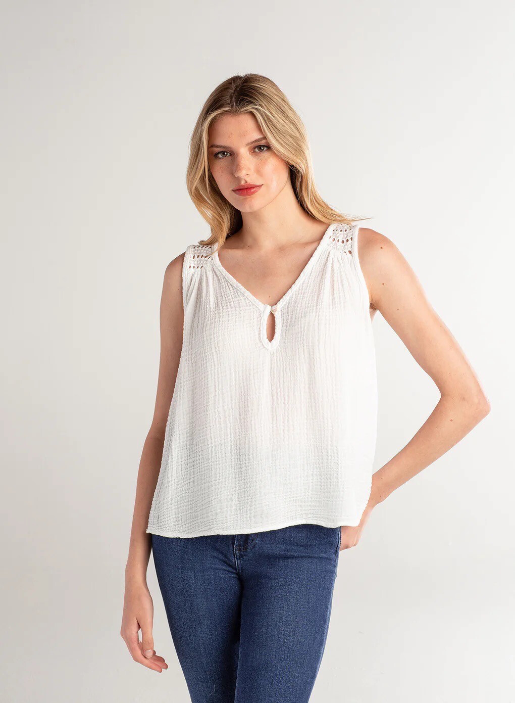 Gauze Tank