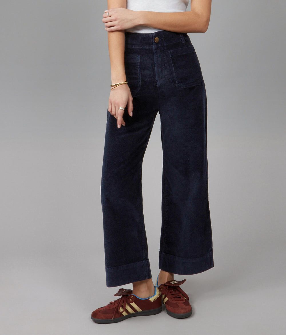 Colette Corduroy High Waist Pants