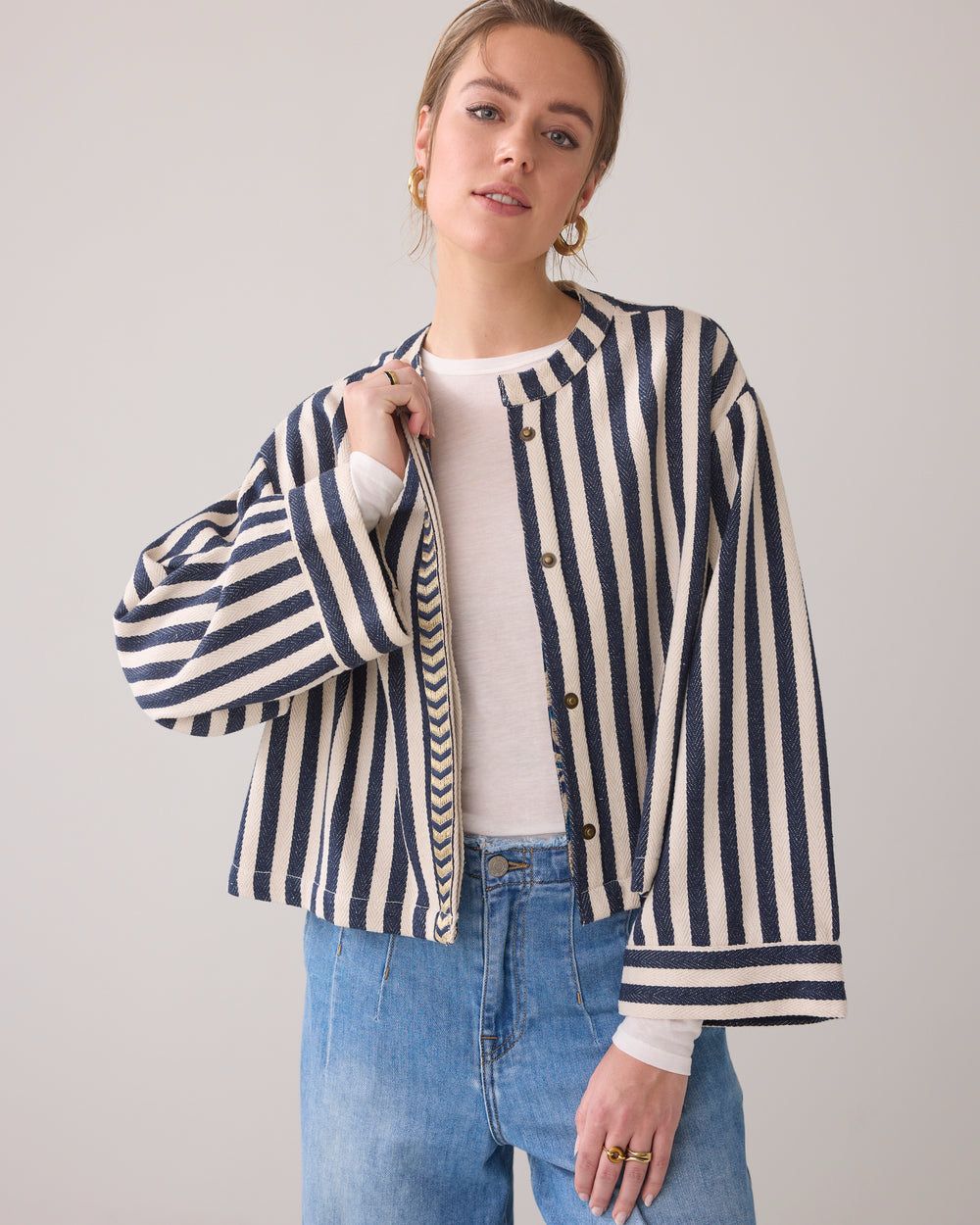 Reversible Kimono Jacket