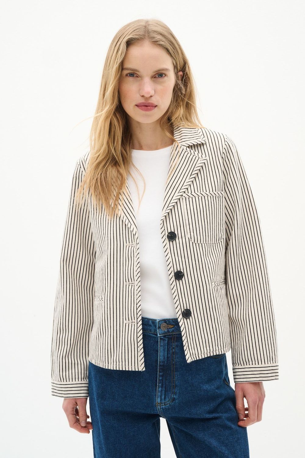 Stripe Bail Jacket