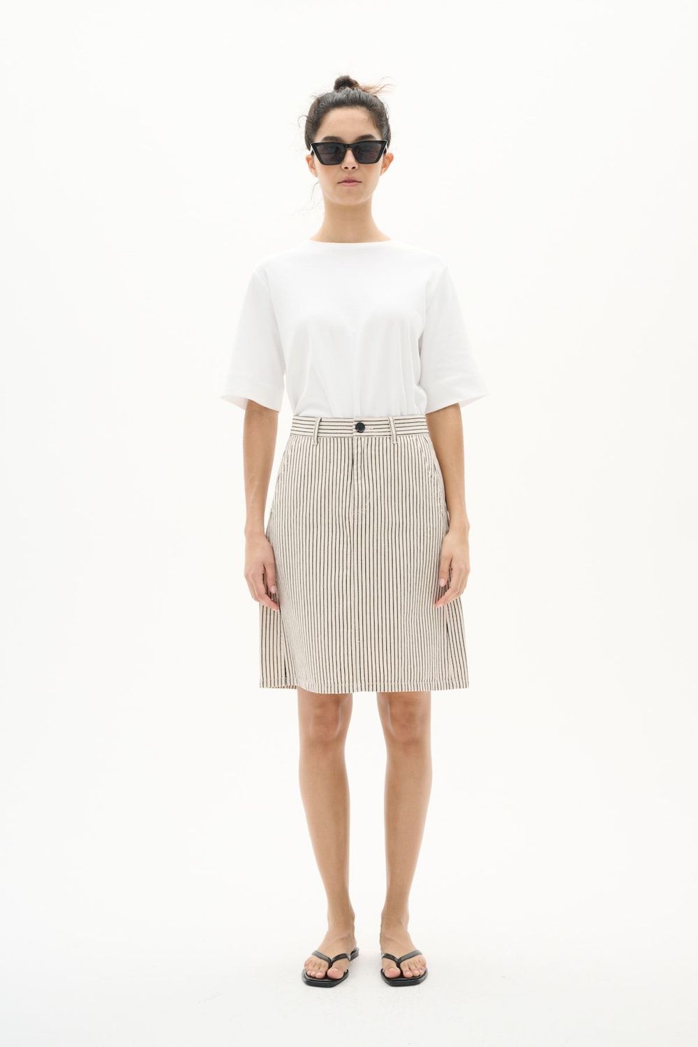 Stripe Bail Skirt