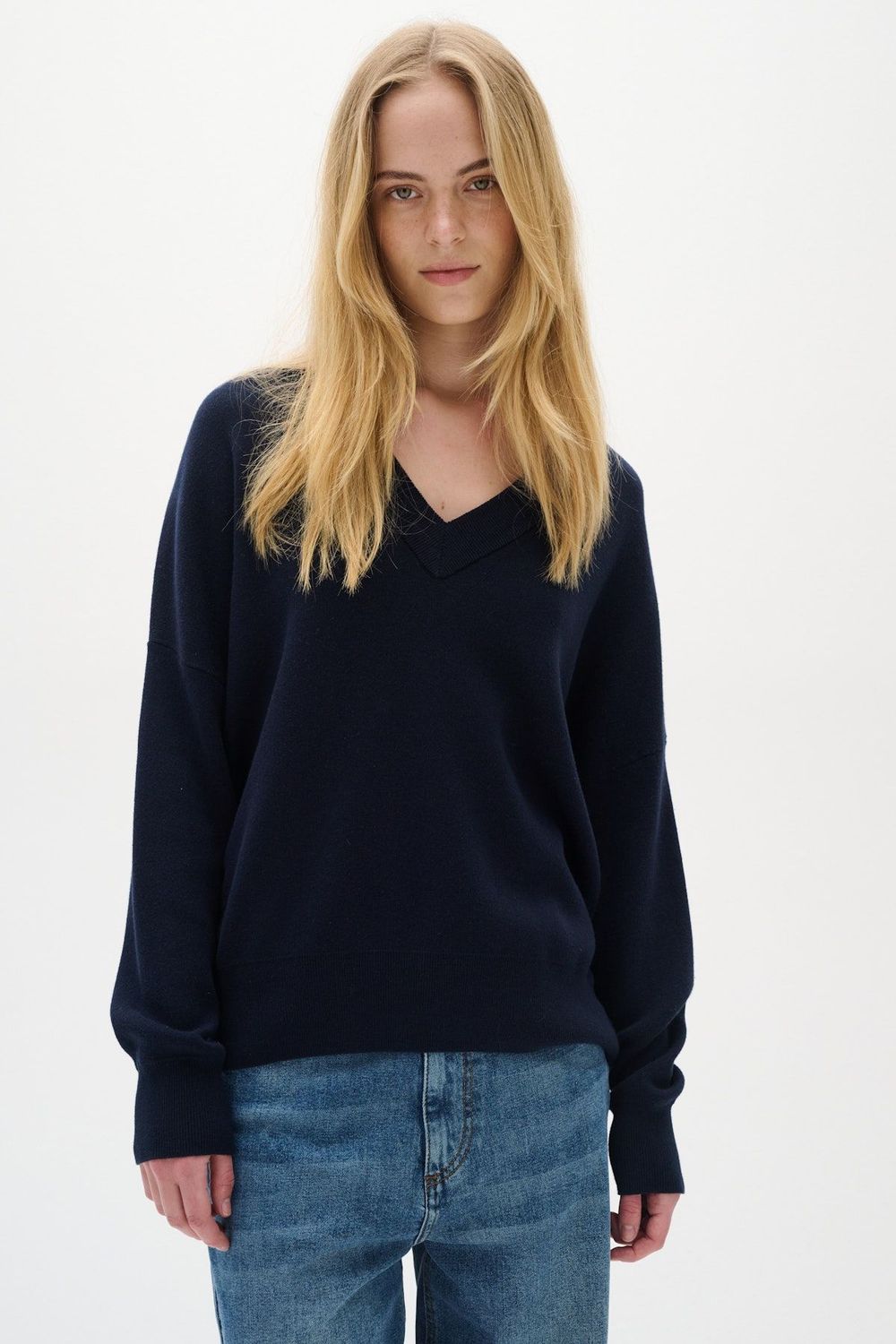 Navy Foster Sweater