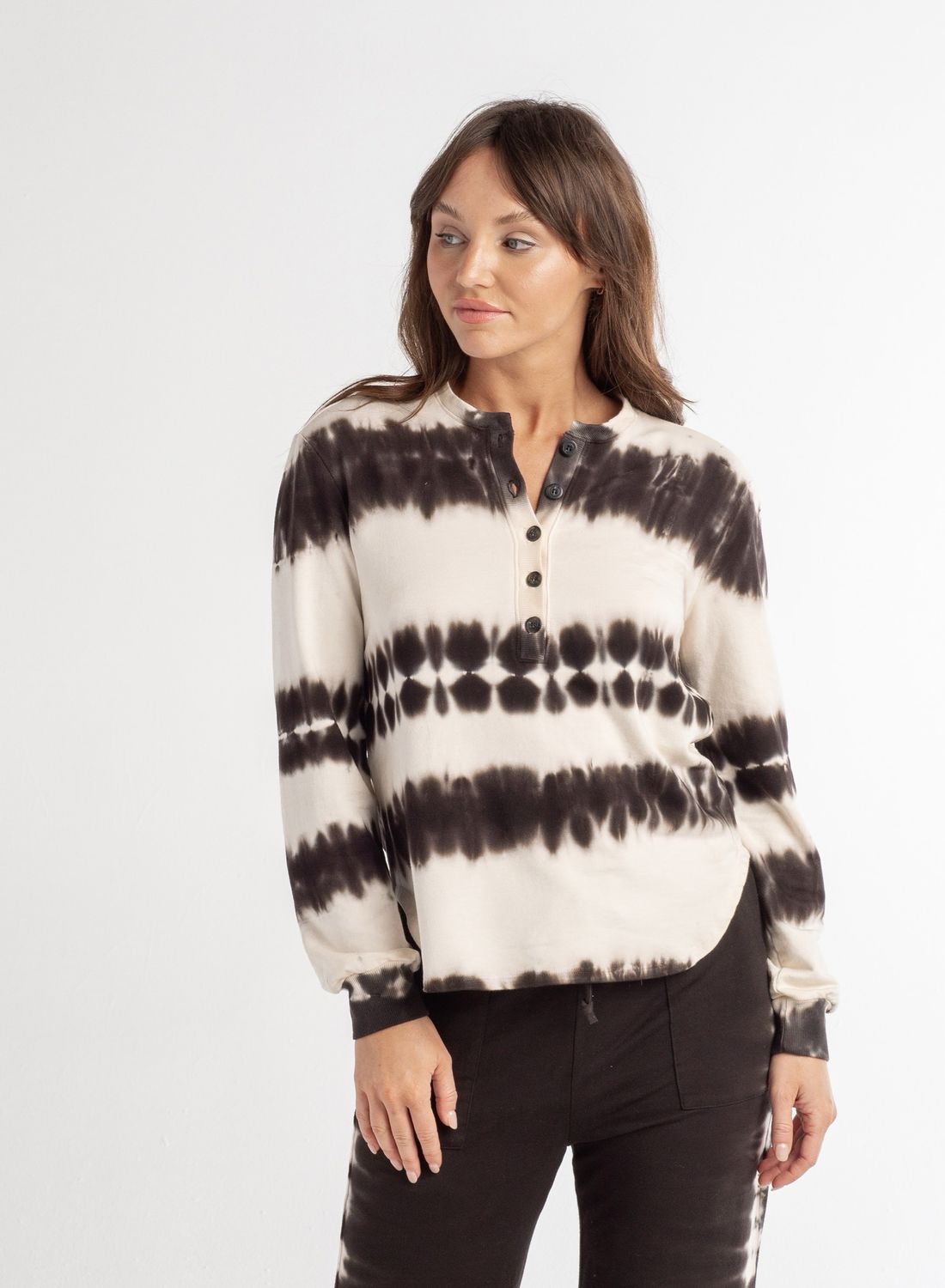 Tie Dye Terry Top