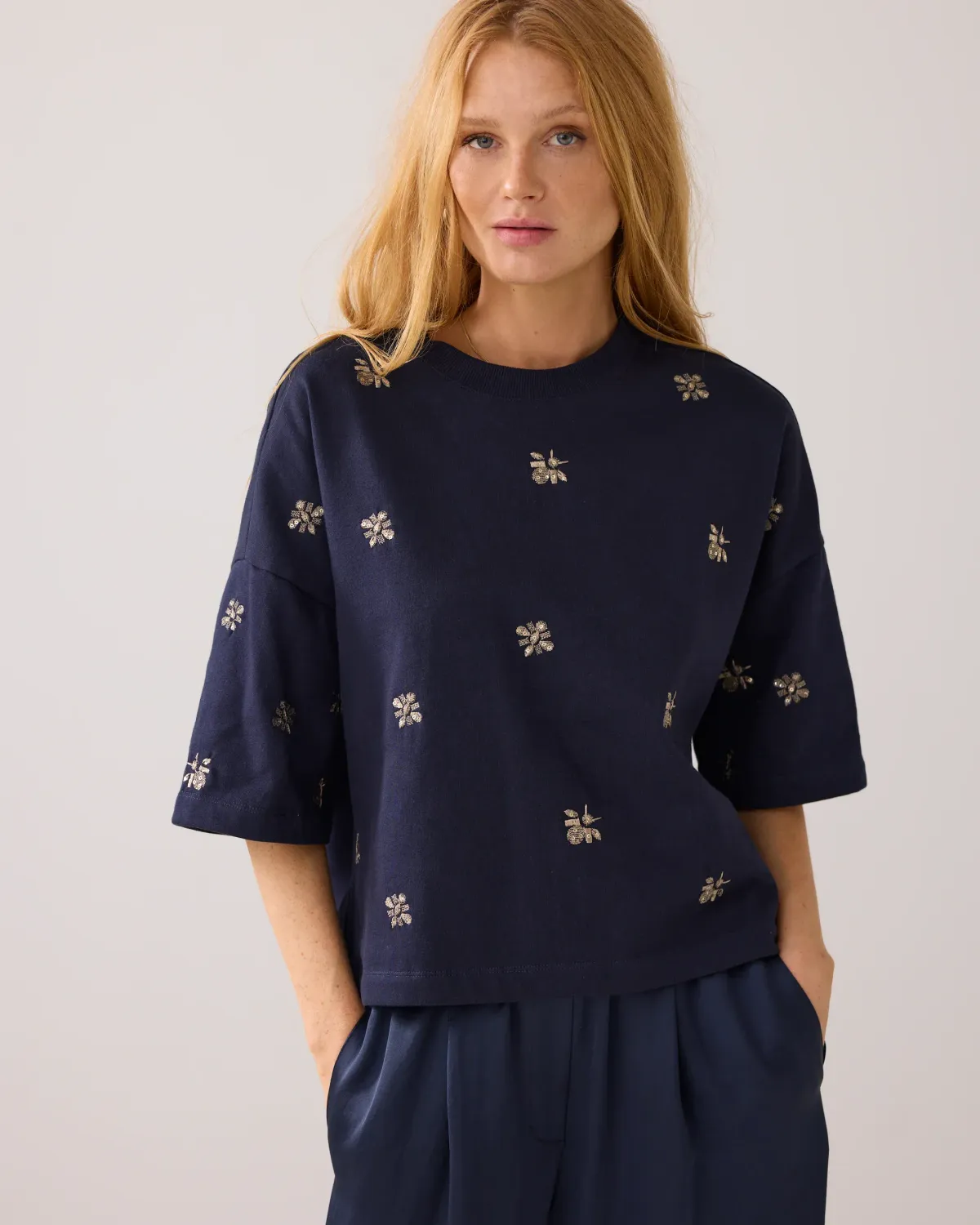 Embroidered Sweatshirt