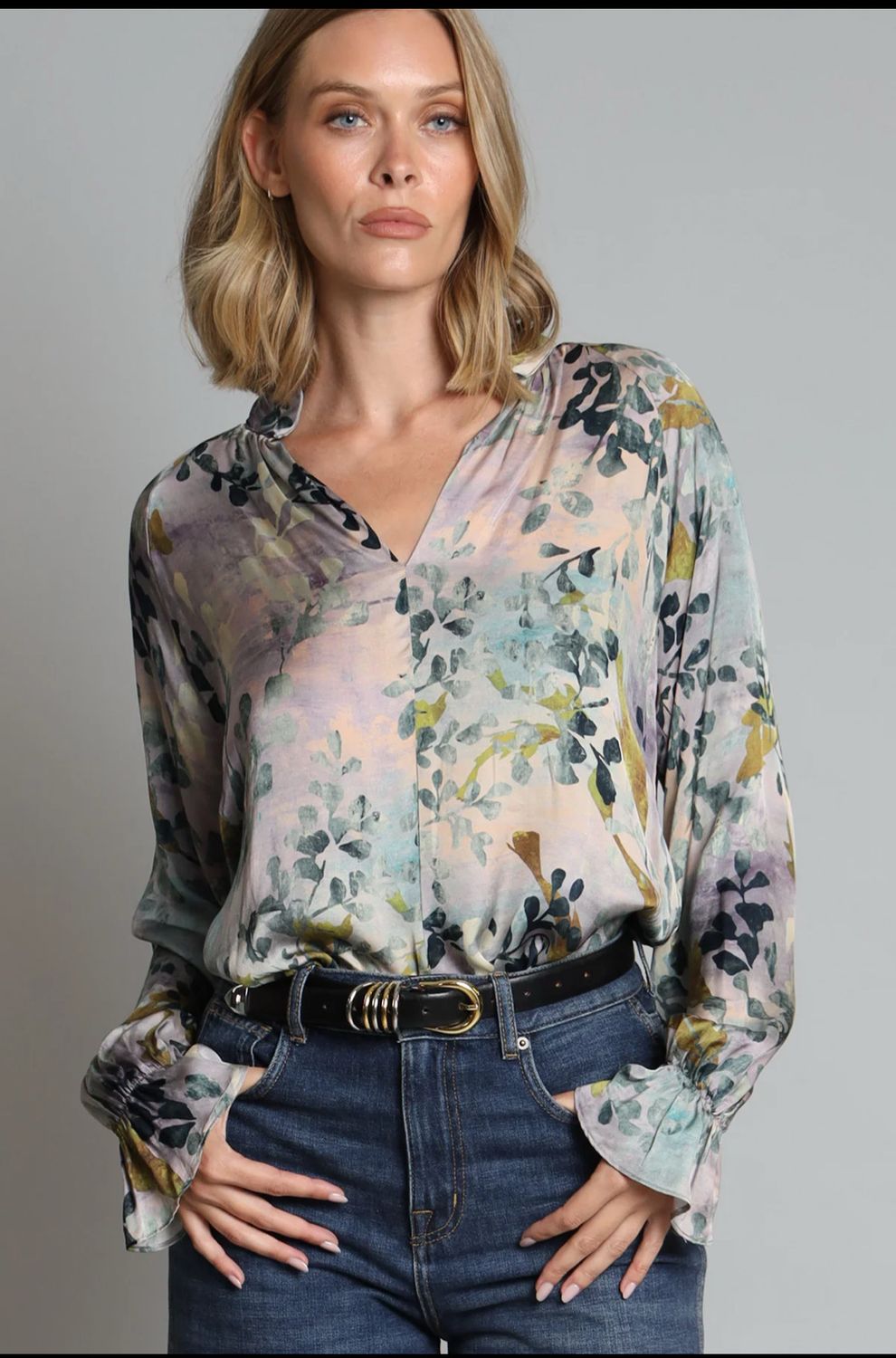Garden Peasant Top