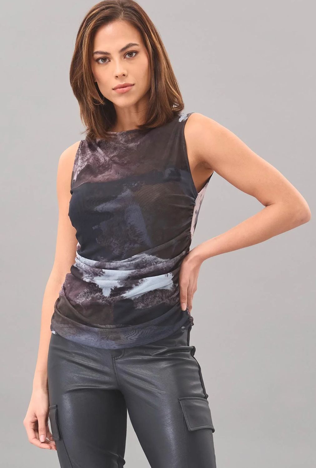 Full Moon Mesh Top