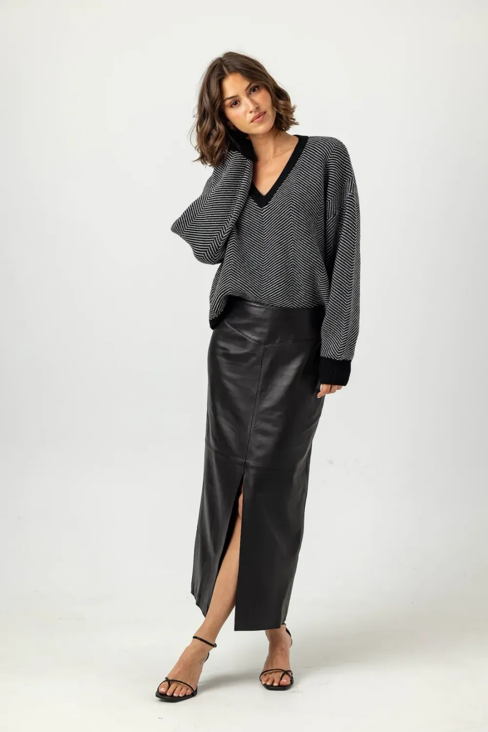 Beaker leather skirt Beaker leather skirt