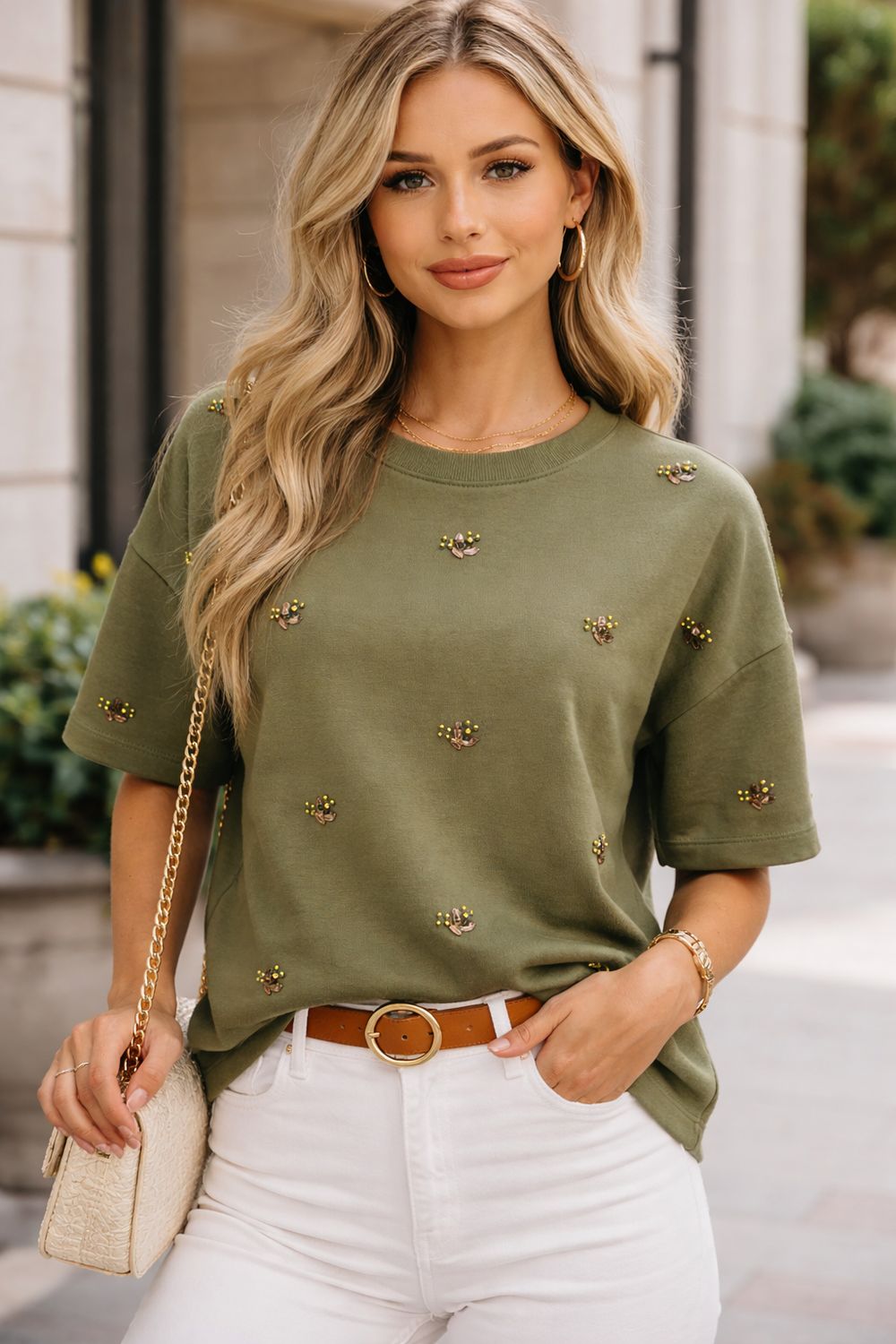 Embroidered Sweatshirt