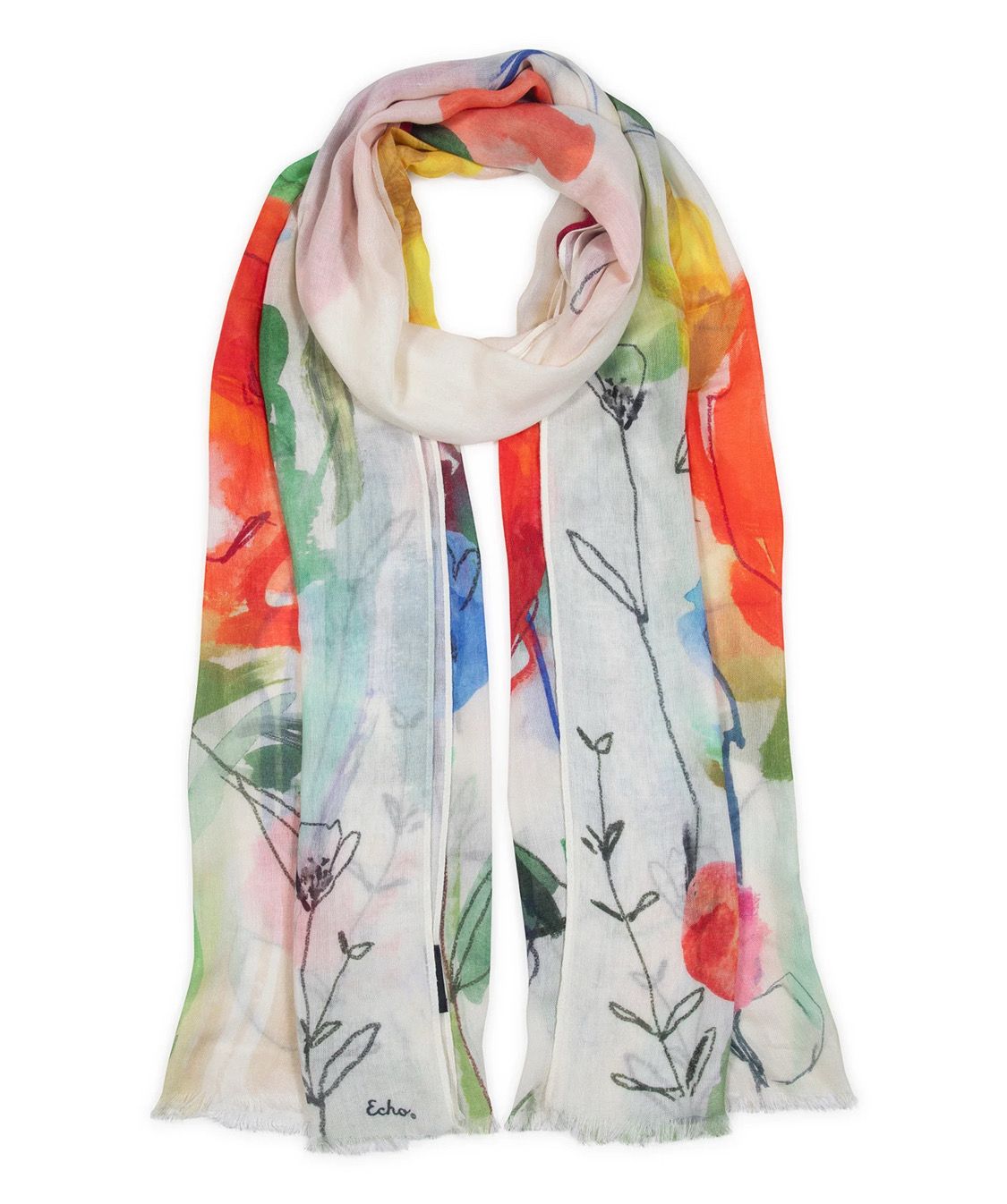 Abstract Floral Wrap Abstract Floral Wrap