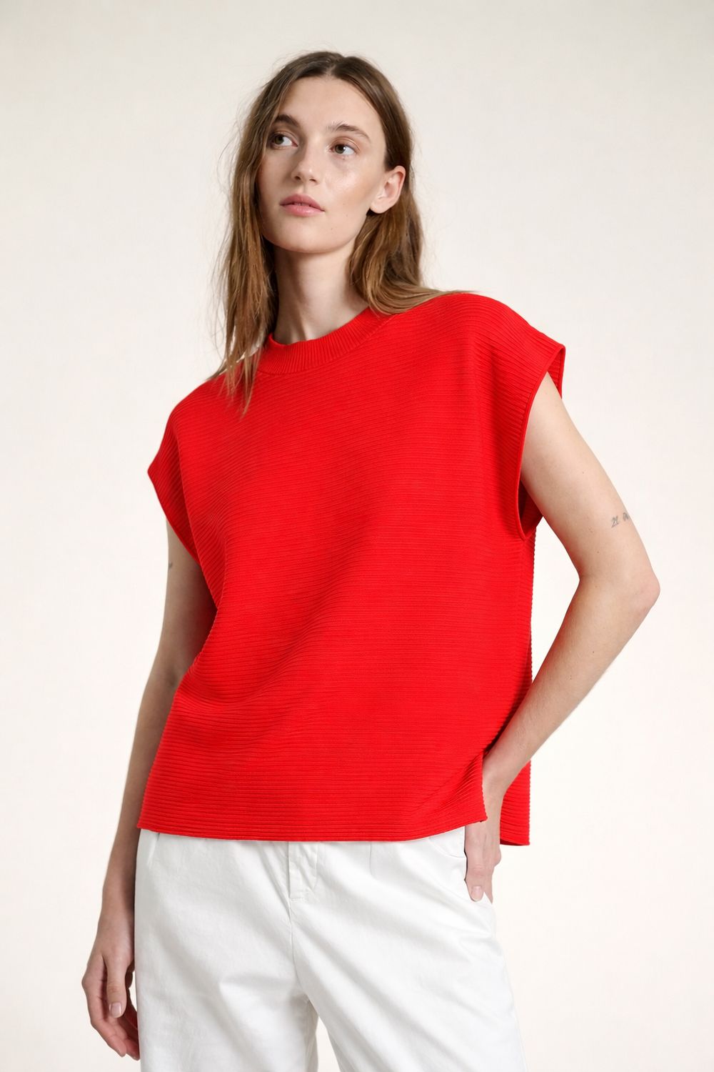 Saku Pintucks Blouse Saku Pintucks Blouse